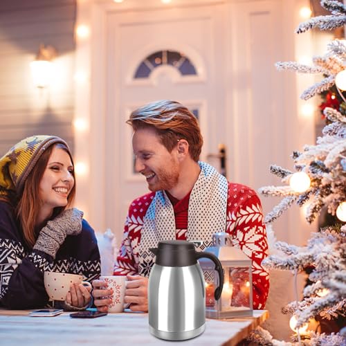 54oz Thermal Coffee Carafe (Silver)