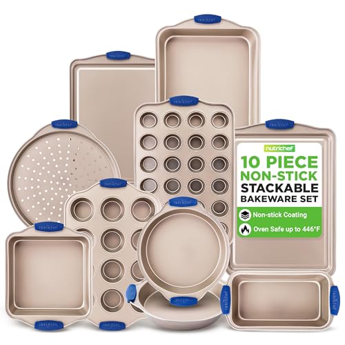 10 Piece Nonstick Bakeware Set (10 Piece Set)