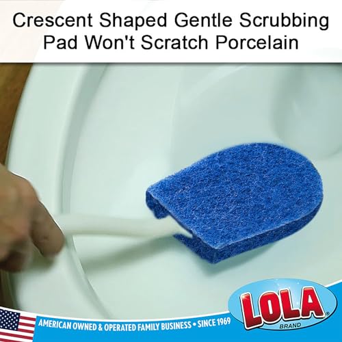 Bath & Toilet Bowl Scrubber Brush w (Bath & Toilet Scrubber Brush / 6 Pack)