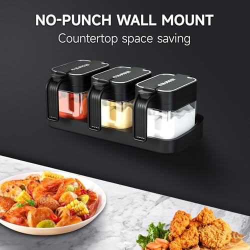 3 Pack Condiment Jars