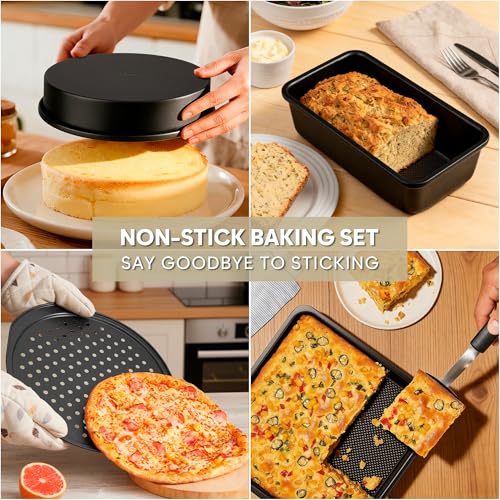 10 Piece Nonstick Bakeware Set (10PCS-SET)