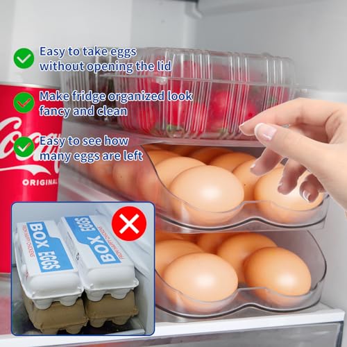 Egg Holder for Fridge (2 Count)
