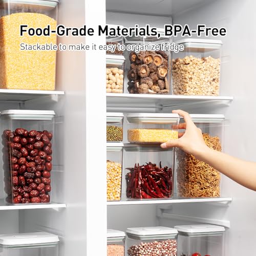 Airtight Food Storage Containers (1.3qt * 3 Pcs)