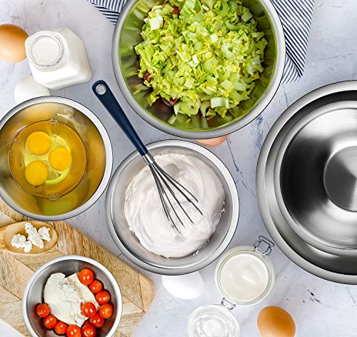 Mixing Bowls with Measuring Cups & Measuring Spoons 17 Piece Set