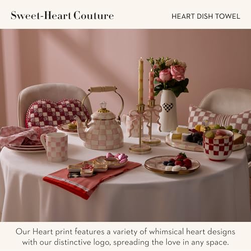 Cotton Dish Towel (Heart / 1-Pack)