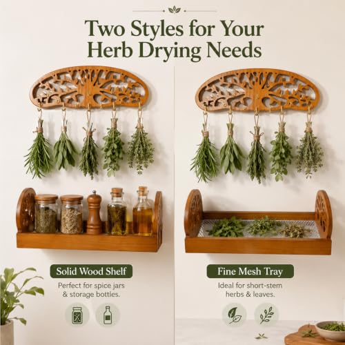 Herb Drying Rack Hanging (Herb Drying Rack-mesh Tray)