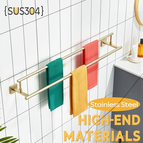 Bath Towel Bars 36 (Brushed Gold / 36-Inch)