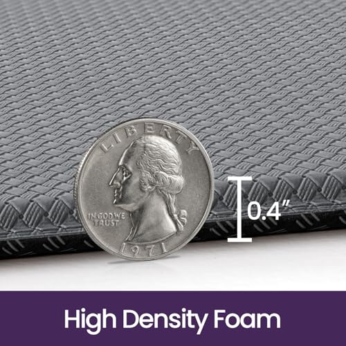 Kitchen Floor Mats Cushioned Anti Fatigue (2-grey / 59"l X 23"w X 0.4"th)