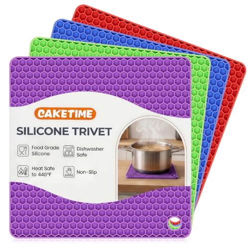 Silicone Trivet Mats (4 Count)