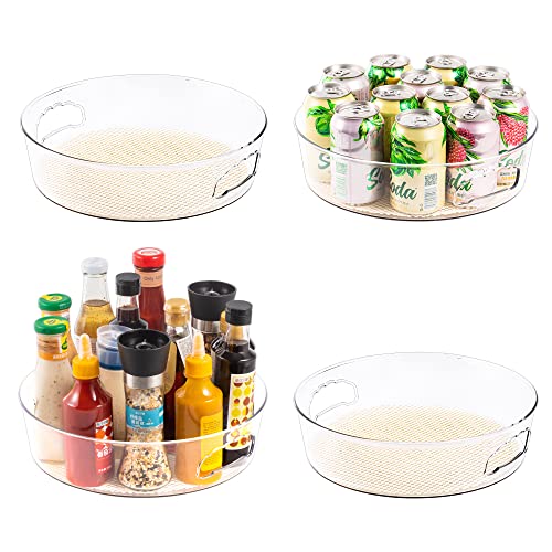 4 Pack Lazy Susan Organizer with Non (4 Count)