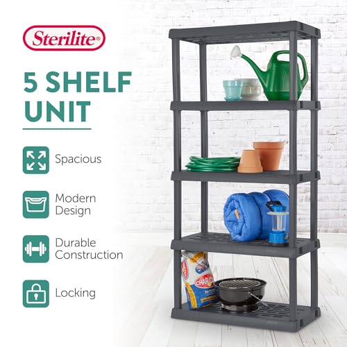 5 Shelf Unit Heavy (5 Shelf / 1 Pack)