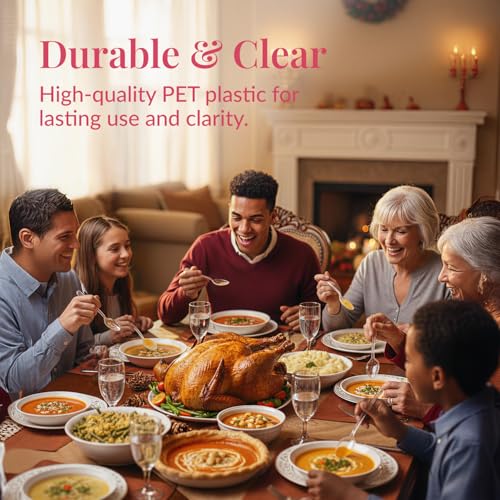 500 Count Clear Plastic Spoons (500ct / Clear)