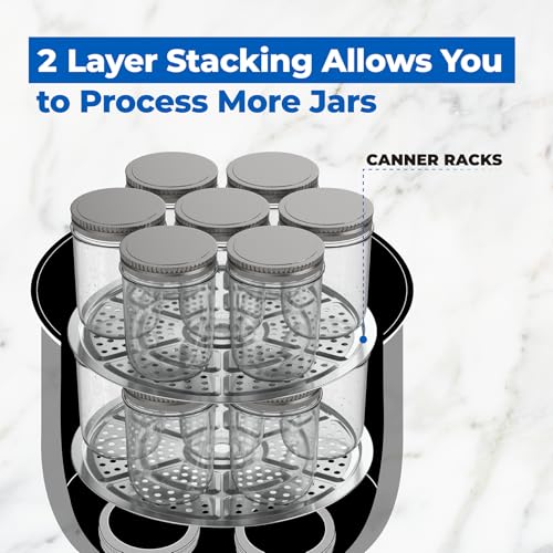2 Pack Pressure Canner Rack 11 Inch Fits for Presto All