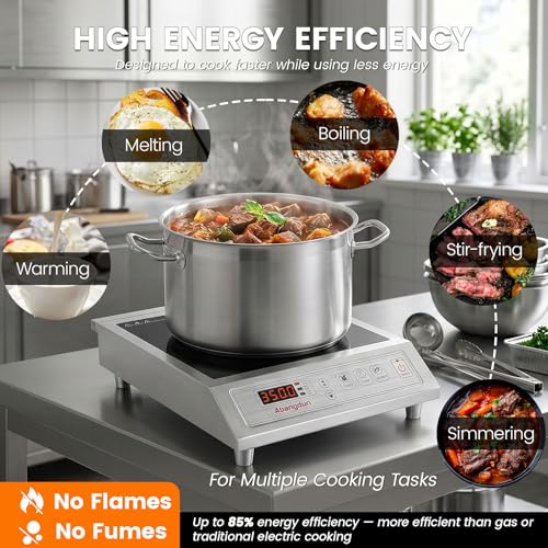 Commercial Induction Cooktop