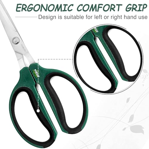Hydroponic 2 Pack Bonsai Scissors and Plant Trimming Shears Set