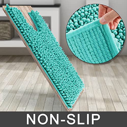 Toilet Rug U Shaped Washable 24x20 Inch