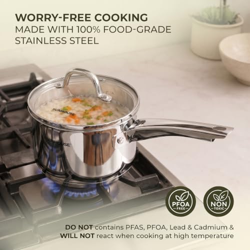 Stainless Steel Saucepan