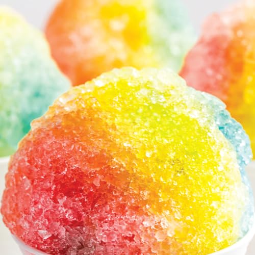 Snow Cone Shaved Ice Machine (Single Serve / Red)