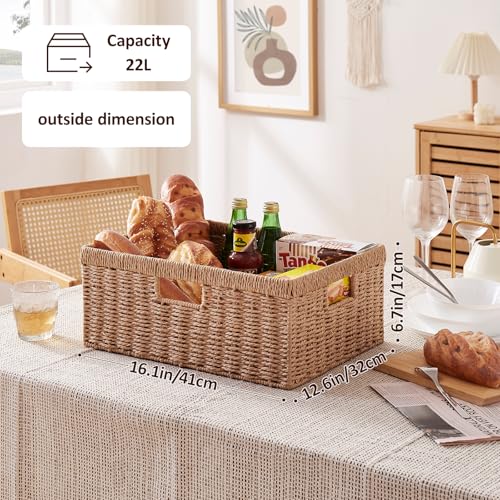 Wicker Storage Basket (Natural)