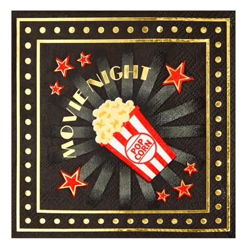 Movie Night Napkins (50 Pack)