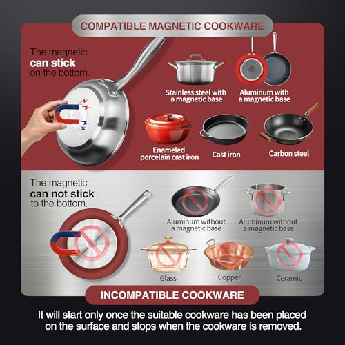 Portable Induction Cooktop 208 (FlameCold Series 3200W 208-240V)