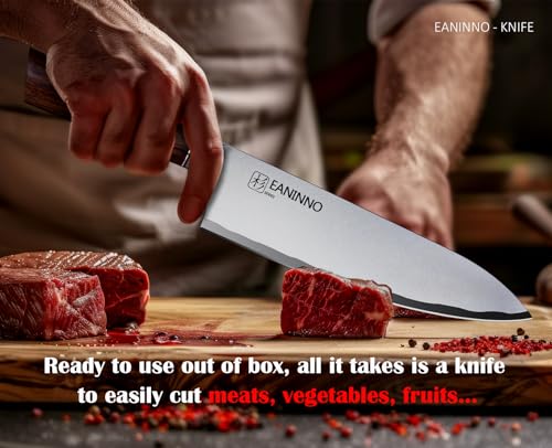 Chef Knife 8 inch Kitchen Japanese High Carbon Steel Sharp Knife