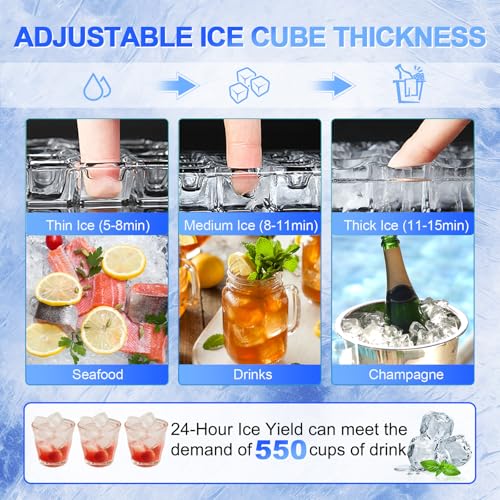 Commercial Ice Maker Machine 350Lbs