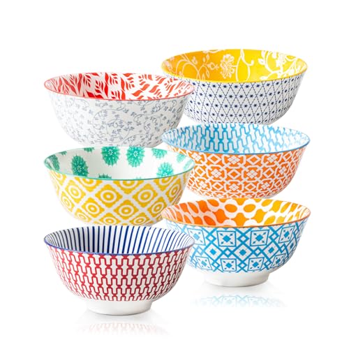 24 Oz Ceramic Soup Bowls Set of 6 (6 Count)