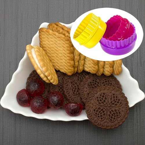 Cookie Biscuit Cutter Set (Round Shaped, 6 Pack)