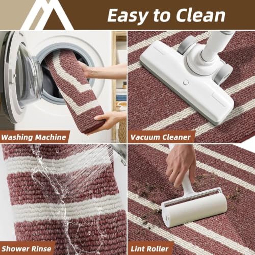 Long Kitchen Floor Mats and Rugs Non Slip Washable