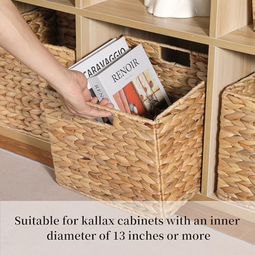 12x12x10in Water Hyacinth Storage Basket Large (Water Hyacinth)