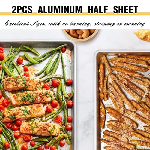 Commercial Quality Baking Sheet Pan Set