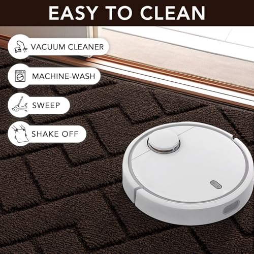 Front Door Mat Outside Entrance (Coffee / 40" x 32" (Rectangular))