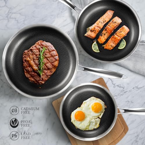12" Non Stick Frying Pans (12 Inch With Lid)