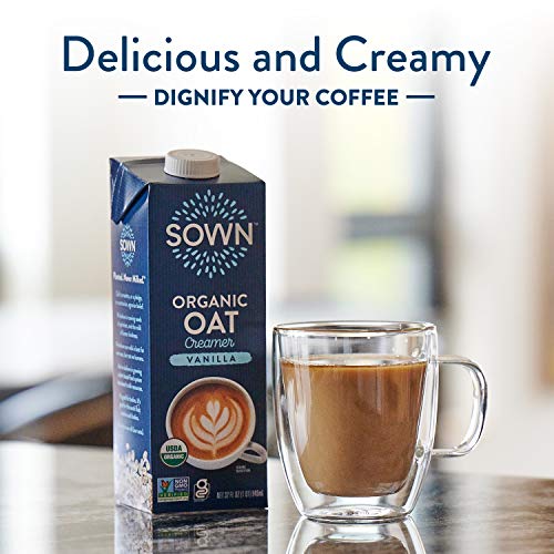 Organic Oat Creamer Vanilla (32 Fl Oz (Pack of 3))
