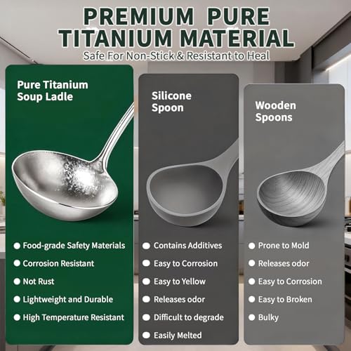 Newness Soup Ladle (Silver + Wood)