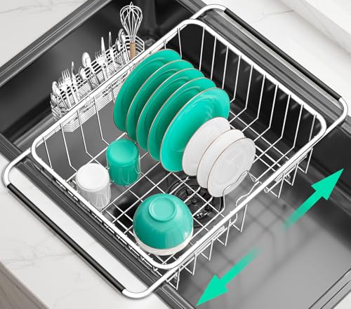Large Sink Dish Drying Rack (Large【14.96''*12.6''*5.87''】)