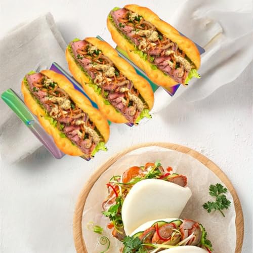 Metal Taco Holder (Rainbow)