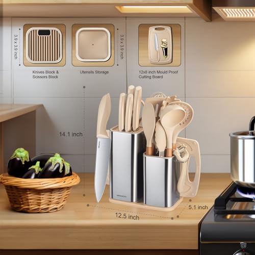 Cooking Utensils Set (Khiki)