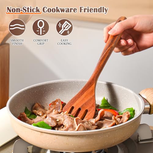 Wooden Spoons for Cooking (11Pcs Set)