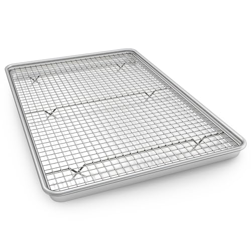 Half Sheet Pans with Rack Set (2 Count)