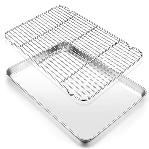 Large Baking Sheet with Rack Set (19.6"x13.6")
