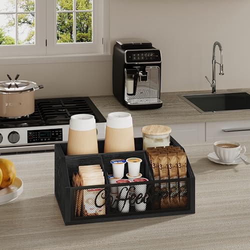 Coffee Station Organizer for Countertop