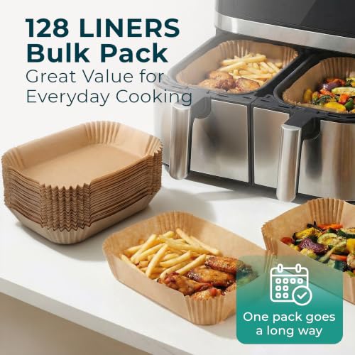 Cathy Yoder's XL Rectangle Air Fryer Liners (10 inch - Rectangle)