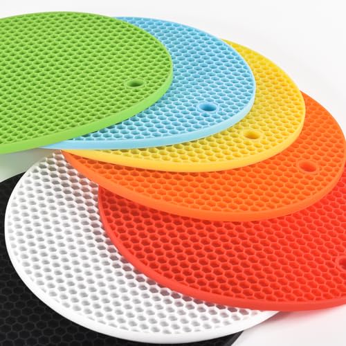 Silicone Trivets Mat (White)