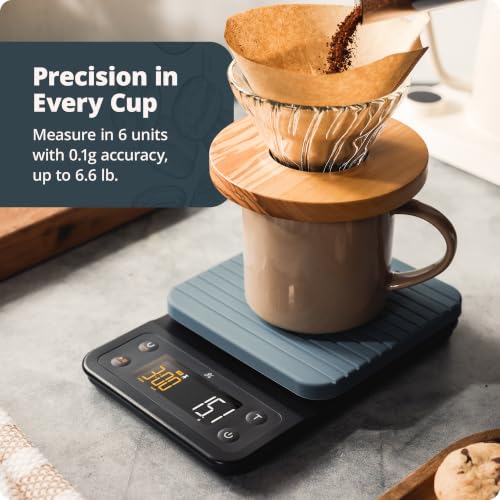 Coffee Scale with Timer (Stone Blue)