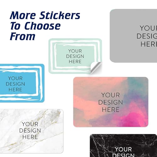 100 Custom Vinyl Stickers (Mint / 5x3)