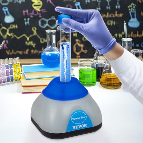 Vortex Mixer 3000rpm Mini Vortex Mixer Shaker (Transparent)