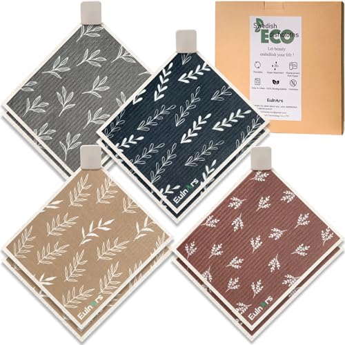 Swedish Dishcloths (Simple Leaf)