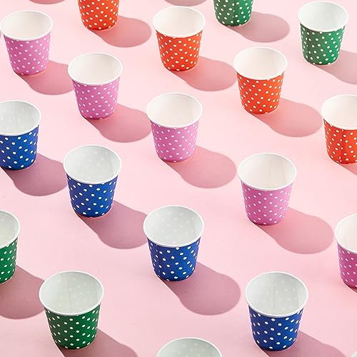 600 Pack 3 oz Paper Cups for Bathroom (JP-3-ZB02-600-BD)